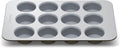Caraway Non-Stick Ceramic 12-Cup Muffin Pan - Naturally Slick Ceramic Coating - Non-Toxic, PTFE & PFOA Free - Perfect for Cupcakes, Muffins, and More - Black