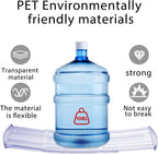 8 Pack Adjustable Drawer Dividers for Clothes,4" High Expandable From 13-22" Clear Drawer Organizers, PET Plastic Separators for Dresser/Bedroom/Bathroom/Kitchen/Office Storage