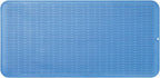 Silicone Dish Drying Mat for Multiple Usage,Easy clean,Eco-friendly,Heat-resistant Silicone Mat for Kitchen Counter or Sink,Refrigerator or Drawer Liner Lichen BlueL 5XL 36inches x 18inches