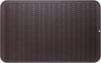 Silicone Dish Drying Mat for Multiple Usage,Easy clean,Eco-friendly,Heat-resistant Silicone Mat for Kitchen Counter or Sink,Refrigerator or Drawer Liner Coffee 3XL 28 inches x 18 inches