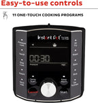 Instant Pot Pro Crisp 11-in-1 Air Fryer and Electric Pressure Cooker Combo with Multicooker Lids that Air Fries, Steams, Slow Cooks, Sautés, Dehydrates, & More, Free App With Over 800 Recipes, 8 Quart