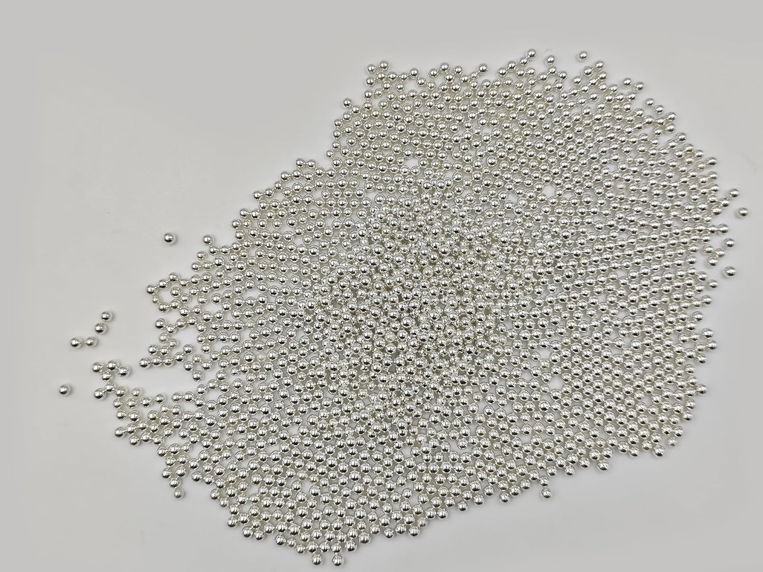 Silver Pearl Sugar Sprinkles 3.9 oz, 4mm Candy Pearls Ideal for Baking, Cake and Cupcake Toppers, Cookie Decoration, Ice Cream Topping, Wedding Shower Valentines Halloween Christmas