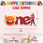 Seyal® Trning Red One Cake Topper