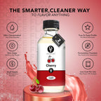 Dolce Flav Cherry Extract – 8 Ounce Oil-Soluble Kosher, Sugar-Free, Concentrated Fruity Flavor for Candy, Chocolates & Desserts, Includes Measured Dropper