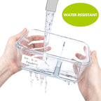 1000 Blank Removable Freezer Labels Water Oil Resistant with Perforation Line for Food Containers Jars Pantry Organization (Each Measures 1” x 2”)