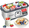 Ultimate Probiotic Yogurt Maker with Adjustable Temperature & Time Control - Make Trillions of Live Probiotics & Get Better Gut Health - ULTIMATE LIFETIME WARRANTY - Wellness Gifts for Men & Women