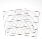 Cooling rack,2-Pack Heavy-Duty Stainless Steel wire rack for cooking (16.5"x11.5") - Oven Baking Wire Rack for Sheet Pans, Bread, Dishwasher Safe & Non-Toxic Metal Grates