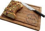 Handmade Personalized Cutting Board - Unique Christmas, Wedding, New Home, and Bridal Shower Gifts - Christmas Gifts - Engraved Charcuterie Boards - Custom Bamboo Board