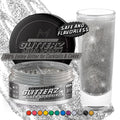 MONÉGASQUE Silver Edible Glitter for Drinks 10g – Silver Edible Glitter for Cakes – Halloween Cupcakes & Cake Decorating Sprinkles – Drink Shimmer Powder for Cocktails – Spray Cakes Decorations