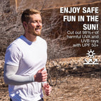 SportsTrail Cooling Arm Sleeves for Men & Women – Breathable, UV Sun Protection, Sports Arm Sleeves for Women, Men & Youth