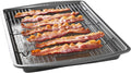 GoodCook 15” x 10.5” Nonstick Carbon Steel Baking Pan & Raised Wire Rack – Pizza Crisper, Crispy Bacon, Multipurpose Cooking Sheet Pan, Cooling Rack, Kitchen Cookware Set, Dishwasher Safe