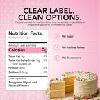 Dolce Flav Natural Cake Batter Extract – 2 Ounce Water-Soluble Kosher, Sugar-Free, Concentrated Birthday Cake Flavor for Frosting, Cupcakes & Ice Cream, Includes Measured Dropper