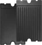 2-in-1 Reversible 19.25” x 11.75” Pre-Seasoned Cast Iron Cooking Griddle for Regal/Imperial Models Grill 11239, Flat Griddle Top Plate for Gas Stove/Charcoal/Electric/Propane/Gas Grill