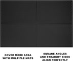 Silicone Drip Mat - 1/2 Inch Thick, Heat-Resistant and Food Safe - Counter Top, Coffee Bar or Restaurant - Drying Mat for Glasses - 18x12 Inches