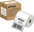4" x 2" Thermal Labels | 4 Rolls | 3040 Labels | fits Zebra, Munbyn, Rollo, Godex, Arkscan, iDPRT, Offnova Thermal Label Printers and More | Blank White Adhesive Stickers by Ecotherm