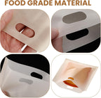 simarro 8-Pack Toast Bags, Reusable Toast Bags, 3 Sizes Heat Resistant Non-Stick Sandwich Toasted Cheese Toasting Bag, Washable Toast Bag for Toasted Sandwiches, Chicken Panini and Toast
