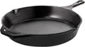 Utopia Kitchen Cast Iron Frying Pan 10.25 Inch, Cast Iron Chefs Pan, Pre Seasoned Skillet, Safe Grill Cookware for Indoor & Outdoor Use, Black