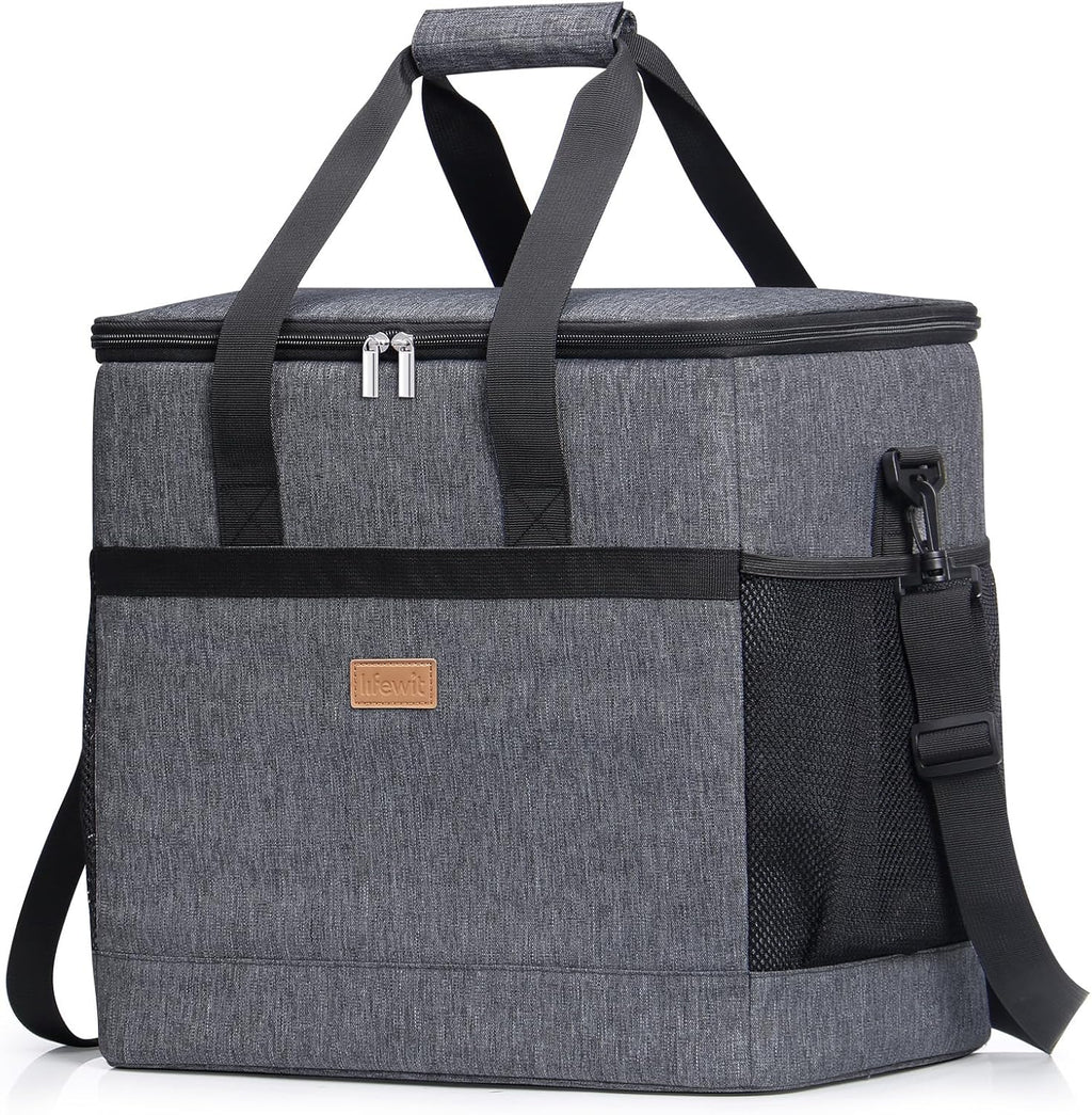Lifewit Cooler Bag 30/50/60 Cans Collapsible and Insulated Large Lunch Bag Leakproof Soft Cooler Portable Tote for Camping/BBQ/Family Outdoor Activities