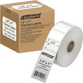 1.5" x 1" Thermal Labels | 4 Rolls | 5300 Labels | fits Zebra, Godex, Arkscan, iDPRT, Offnova Thermal Label Printers and More | Blank White Adhesive Stickers by Ecotherm