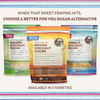 Big Tree Farms Organic Brown Coconut Sugar - Coconut Palm Sugar, Unrefined, Fine Crystals, Cane Sugar Replacement, Coconut Blossom Nectar, Vegan, Perfect for Baking - 1 Pound (Pack of 1)