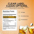 Dolce Flav Natural Rum Extract – 2 Ounce Water-Soluble Kosher, Sugar-Free, Concentrated Dark Rum Flavoring for Baking, Cocktails & Desserts, Includes Measured Dropper