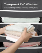 ULG Over The Door Organizer with 6 Large Pockets 12 Side Pockets, 50lbs Weight Capacity Door Hanging Organizer for Bedroom, Bathroom, Pantry, Nursery Storage, Dark Gray