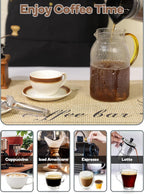 SUEH DESIGN Coffee Mat, Absorbent Dish Drying Mat 19.6 x 11.8 in Quick Dry Coffee Mat Large Drying Mats for Kitchen Counter Coffee Bar, Coffee Bar