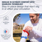 SportsTrail Cooling Arm Sleeves for Men & Women – Breathable, UV Sun Protection, Sports Arm Sleeves for Women, Men & Youth