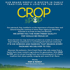 CROP BY POP - Organic Coconut Flour (64 Oz - 4 LB) Packed Fresh in Resealable Bag - USDA Organic, Non GMO - Naturally Grown, Vegan, Kosher