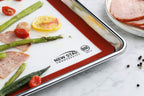 New Star Foodservice 36619 Commercial Grade Silicone Baking Mat Non Stick Pan Liner, 11 x 17 Inch (Half Size)