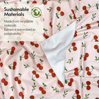 Kitchen Towels, Premium Dish Towels for Kitchen Drying, 18" x 30" Tea Towels, Quick Dry Microfiber Dish Cloths, Ocean Sakura Series, 2-Pack