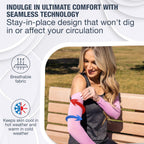 SportsTrail Cooling Arm Sleeves for Men & Women – Breathable, UV Sun Protection, Sports Arm Sleeves for Women, Men & Youth