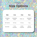 Sprinkle Pop Arabian Princess Sprinkles Mix| Aqua Lavender Purple Sprinkles with ~10 Genie Bottle Toppers and Gold Dragees| Girl Birthday Decorating Sprinkles Made in USA for Cake Cookie Cupcakes, 2oz