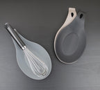 Modern Silicone Spoon Rests (Set of 3) | Kitchen Utensil Holders for Stove Top | Quality Food Grade BPA Free Material | Counter Spatula Holder | Stovetop Spoon Rest