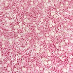 Manvscakes, No Artificial Dyes, Pink Sprinkles, Natural Sprinkles, Gluten Free, Valentine Sprinkles, Pink Cake Decorations, Mothers Day, Baby Shower, Cookies, Fondant Cake, Natural Dessert Toppings, 3