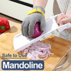 Dowellife Level 9 Cut Resistant Glove Food Grade, Stainless Steel Mesh Metal Glove Knife Cutting Glove for Butcher Meat Cutting Oyster Shucking Kitchen Mandoline Chef Slicing Fish Fillet (2X Large)