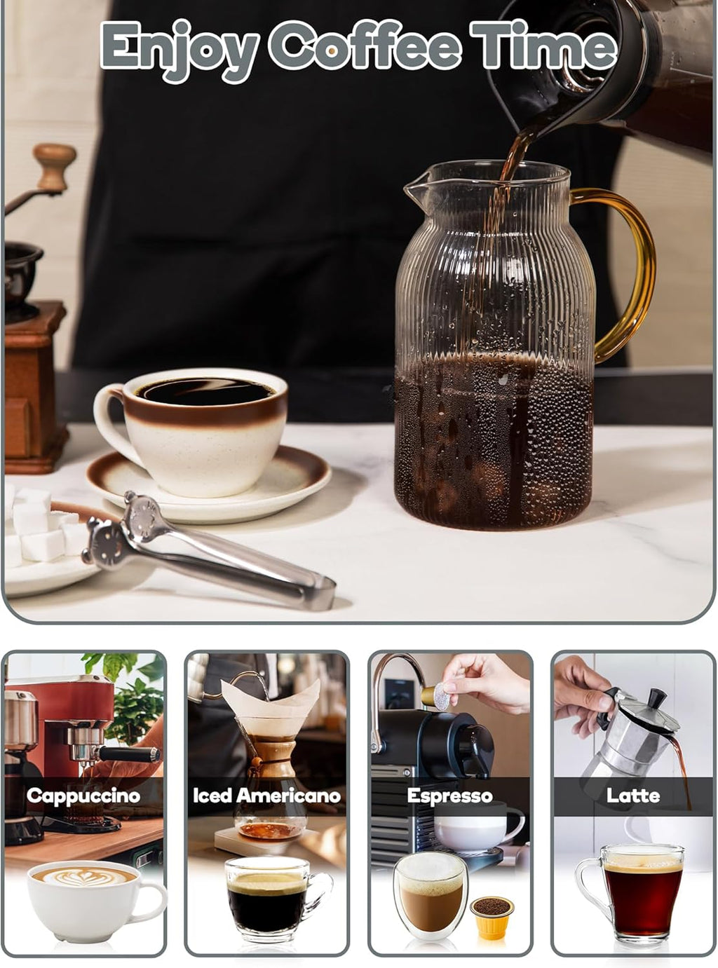 SUEH DESIGN Coffee Mat, Absorbent Dish Drying Mat 23.6 x 15.7 in Quick Dry Coffee Mat Large Drying Mats for Kitchen Counter Coffee Bar, Marble White