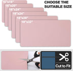 Dish Drying Mat for Kitchen Counter | Coffee Bar Mat for Countertops | Heat Resistant Drainer Mat with Non-slip Rubber Backed | Hide Stain Kitchen Absorbent Draining Mat | Pink 18"x28"