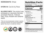 Rani Sooji Coarse (Farina, Suji, Rava, Rawa, Wheat Semolina) Flour 64oz (4lbs) 1.81kg Bulk ~ All Natural | Vegan | NON-GMO | Indian Origin