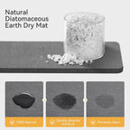 Yofidra Sink Caddy with Stone Drying Tray: Stainless Steel Soap Dispenser Kitchen Sink Organizer Set, Sponge Holder Counter Accessories Decor for Kitchen Organizers and Storage 8.1x3.5x4.5 in Sliver