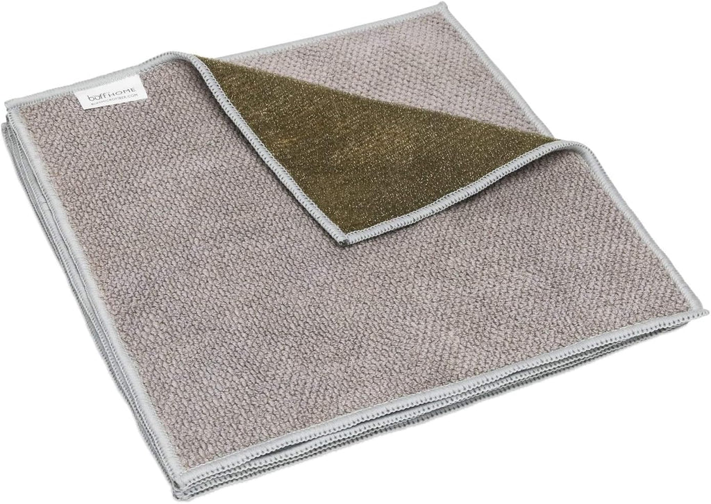 Microfiber Wholesale Dish Cloths | Scrubs & Cleans: Dishes, Sinks, Counters, Stove Tops | Easy Rinsing | Machine Washable | 4 Pack (Size 10" x 10")