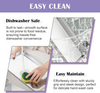 E-far Large Baking Sheet with Wire Rack (2 Pans + 2 Racks), 20 x 14 Inch Stainless Steel Cookie Pans Tray & Cooling Rack for Baking, Non Toxic & Heavy Duty & Rust Free, Oven & Dishwasher Safe