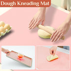 Silicone Baking Mat, 16 IN x 6 FT Free Cutting Baking Sheet, Non-Stick Reusable Dough & Pastry Mat, Non-Slip Silicone Mat Roll for Air Fryer Liner, Freeze Dryer, Oven Baking Pan, Kitchen Counter