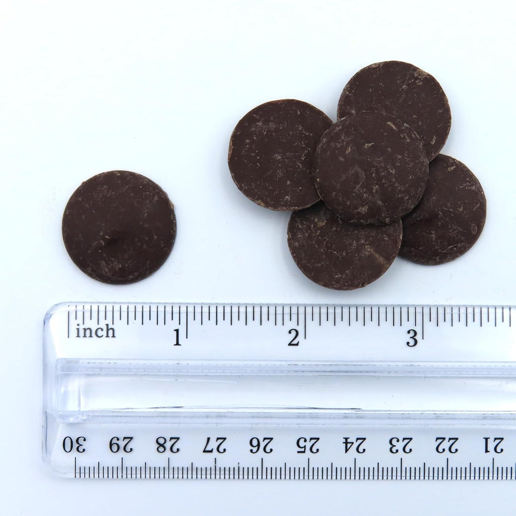 MERCKENS Coating Wafers, Dark Melting Chocolate, Cocoa Dark, 5 Pound Package