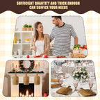 Lounsweer 6 Pcs Thicken Cutting Board Bulk Wood Board for Chopping Serving Charcuterie Material for Laser Engraving Mother' Day Wedding Housewarming Gift