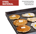 Camp Chef 3-Burner Griddle - Professional Flat Top Griddle for Camp Chef Cooking Systems - Outdoor Cooking Equipment - Fits 16" Cooking Systems