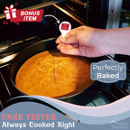 Spring Form Pan for Cheesecake, 4/7/9/11 Inch NONSTICK Cheesecake PanSet with CAKE SLICER and TESTER, Leakproof Springform Pan Set, 4 Spring Form Pans for Baking Compatible with INSTANT POT