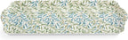 Pimpernel Morris & Co Willow Bough Sandwich Tray - Soft Sage Melamine Serving Tray for Tea Time, Light Snacks, TV Lunches - Easy-Clean Surface & Dishwasher Safe - 15 x 6 Inch, Ideal Housewarming Gift
