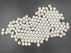Edible White Pearl Sugar Sprinkles 4.23 oz, 10mm Candy Pearls Ideal for Baking, Cake and Cupcake Toppers, Cookie Decoration, Ice Cream Topping, Wedding Shower Valentines Halloween Christmas