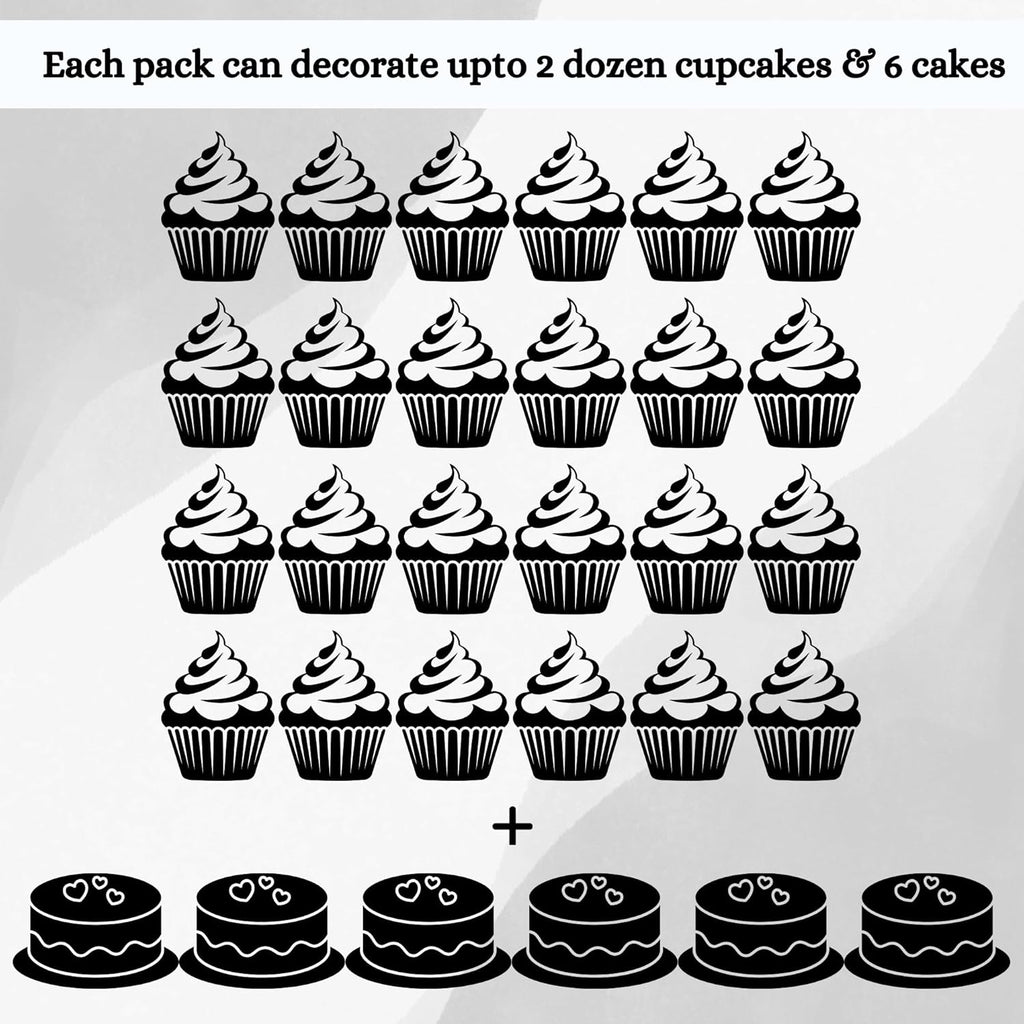 Confect Edible Galaxy Sprinkles | Sprinkles for Cakes & Cupcakes Decoration | pack of 5 Mix Black, Champagne Gold, Sliver, Grey & Golden Pearl | Vegan, Gluten-Free, Nut-Free, Soy-Free, Dairy-Free, Palm Oil-Free- 5 Oz